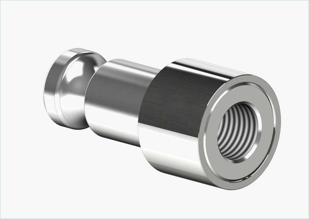 Vollachsen Adapter - M12 x 1.25 | für Croozer Anhänger ab 2018