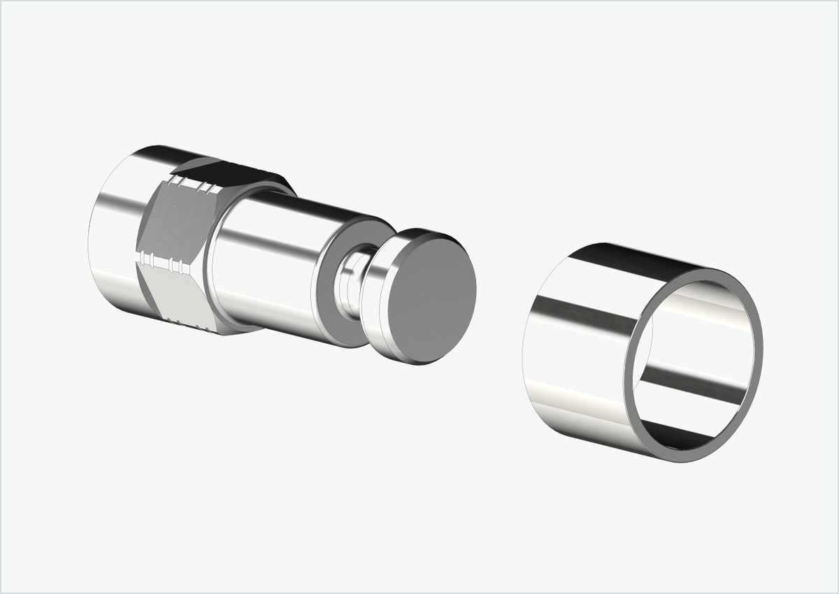 Vollachsen Adapter - FG 10.5 - (13/32 x 26) | für Croozer Anhänger ab 2018