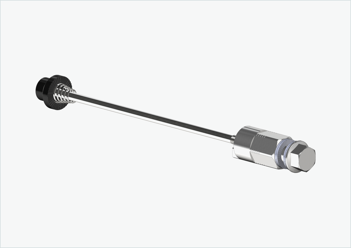 Schnellspannachse mit Adapter Universal | Klemmlänge 154mm - 165mm