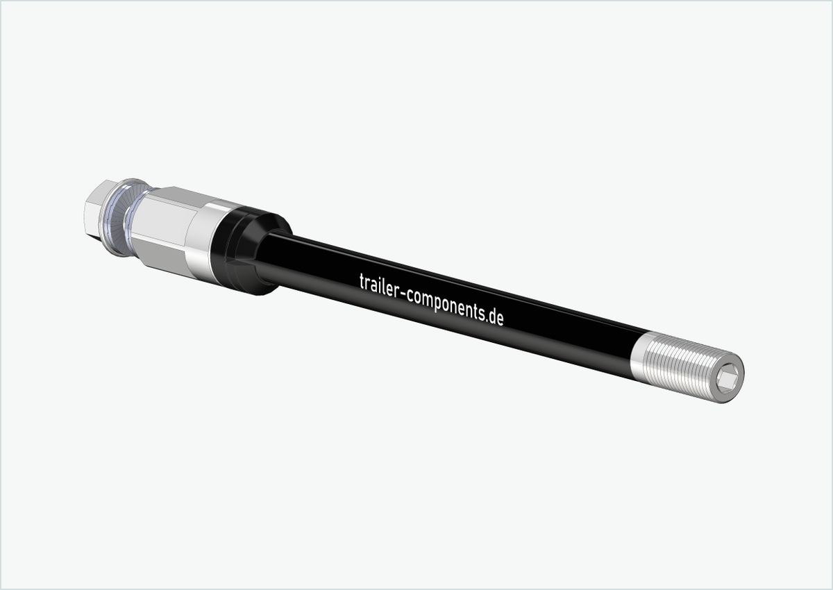 Steckachse Syntace (X-12) mit Adapter Universal / M12 x 1.00