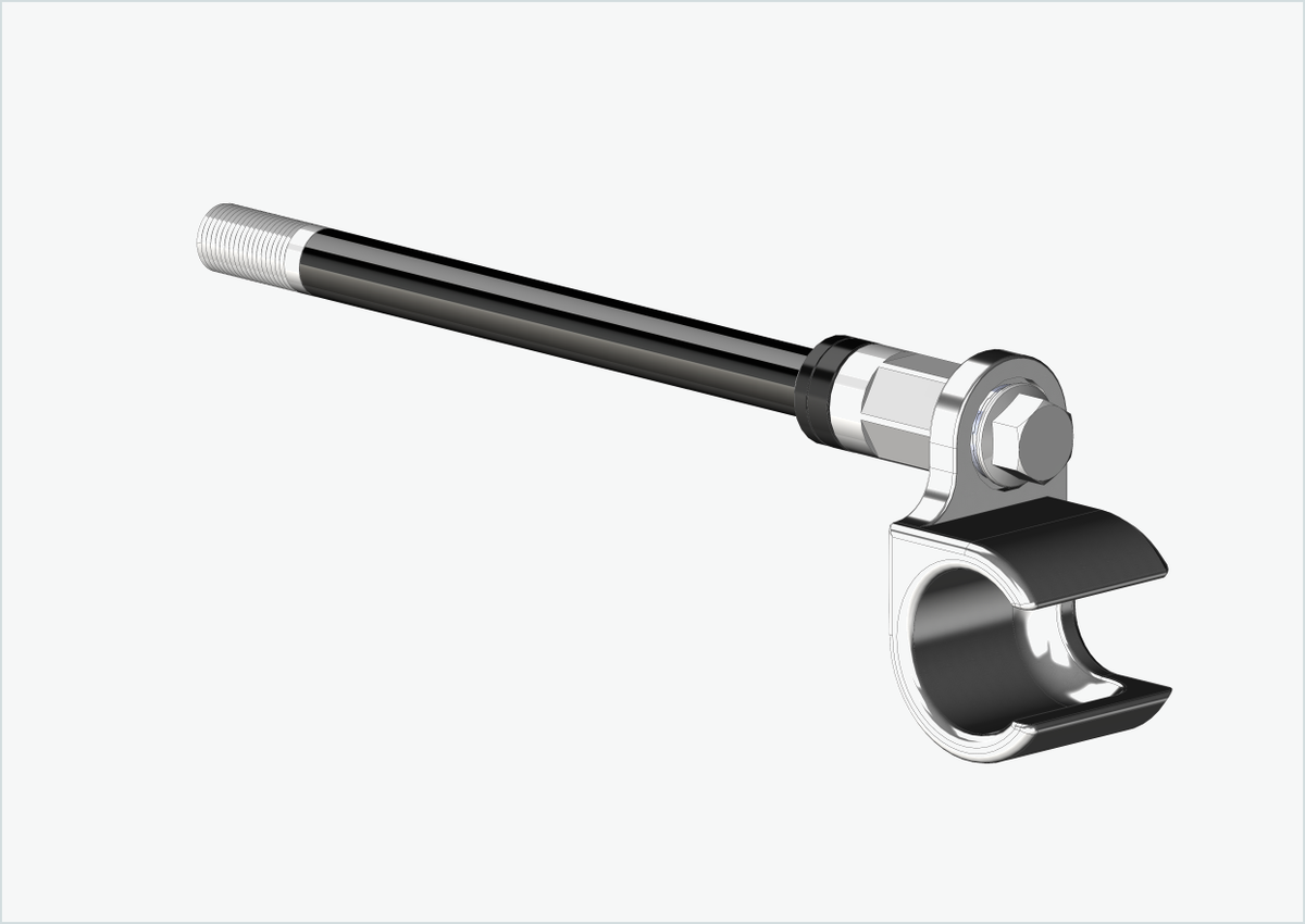 Steckachse Syntace (X-12) mit Adapter Universal / M12 x 1.50