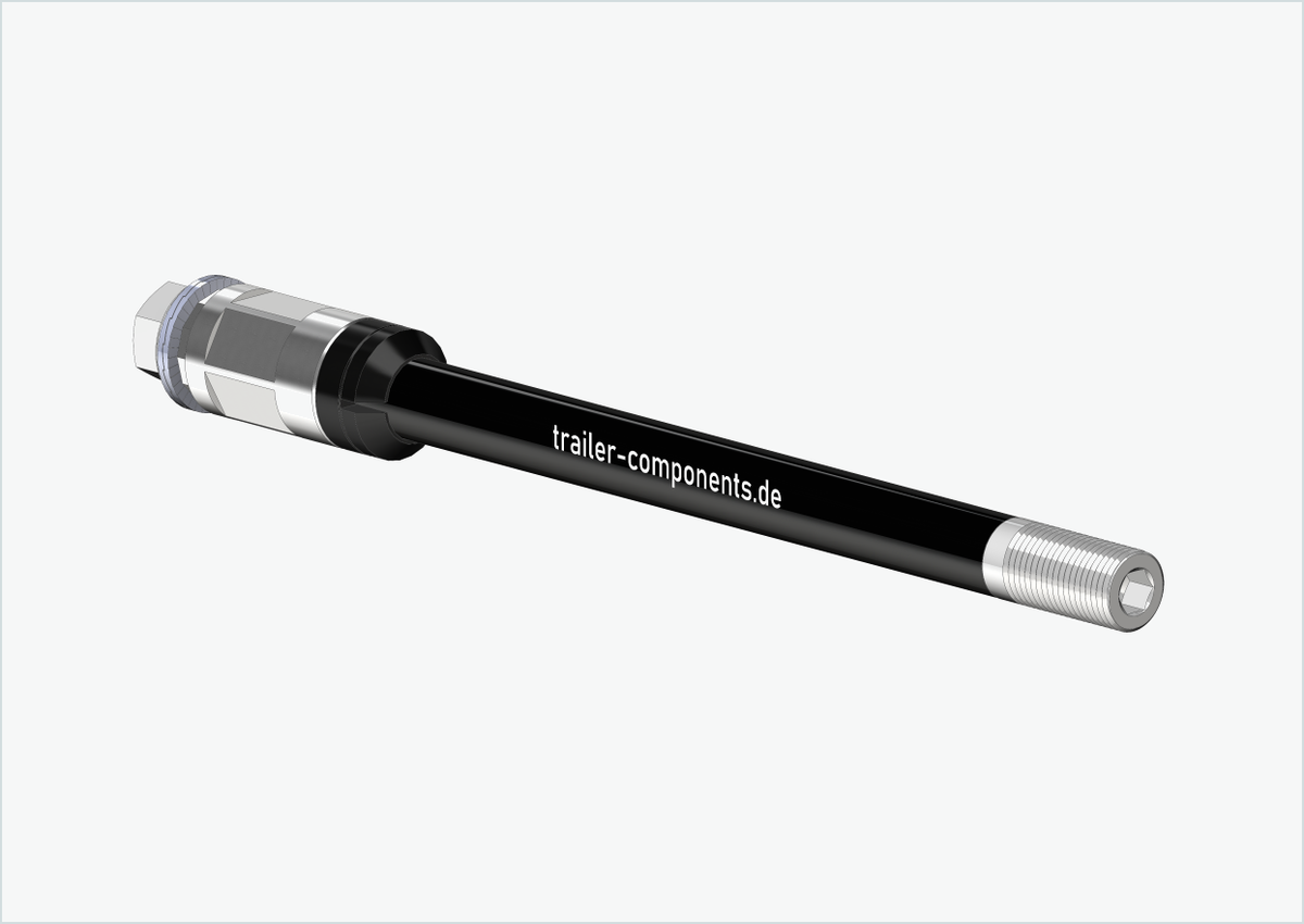 Steckachse Syntace (X-12) mit Polygonadapter / M12 x 1.00