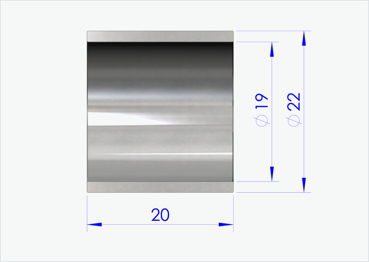 Sicherungshülse 20mm
