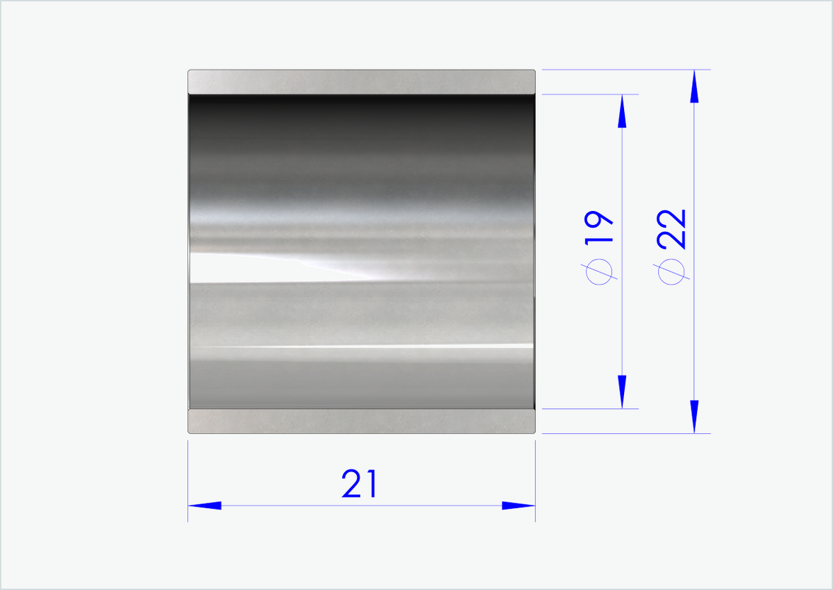 Sicherungshülse 21mm