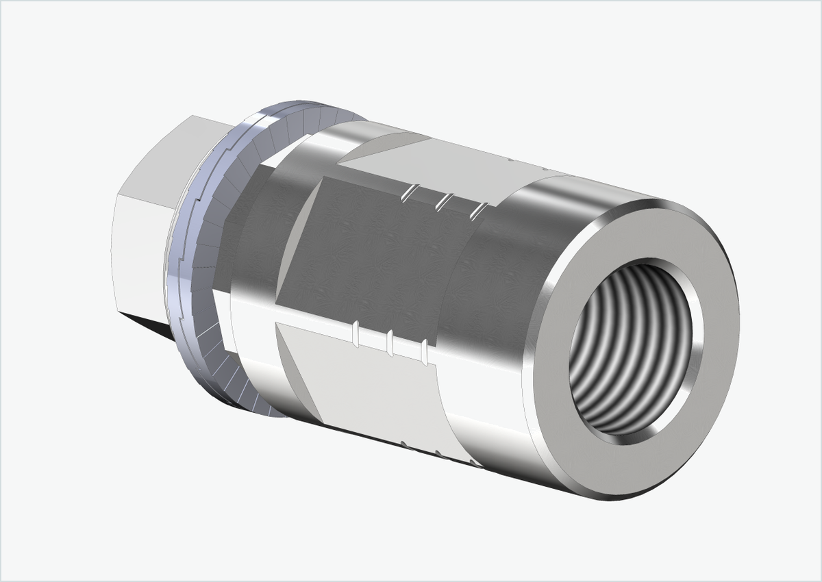 Vollachsen Adapter - M12 x 1.25 | für Weber Kupplung E - EL - ES