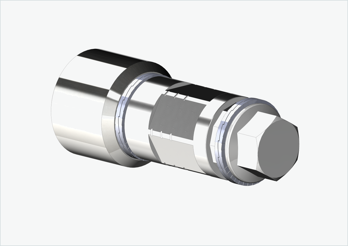 Adapter Polygon für HYENA-HRN-Motor | passend für Weber-Kupplungen Typ: E - EL - ES