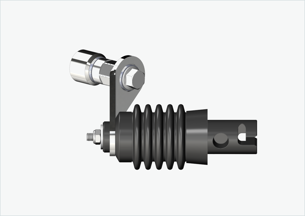 Adapter Polygon für HYENA-HRN-Motor | passend für Weber-Kupplungen Typ: E - EL - ES
