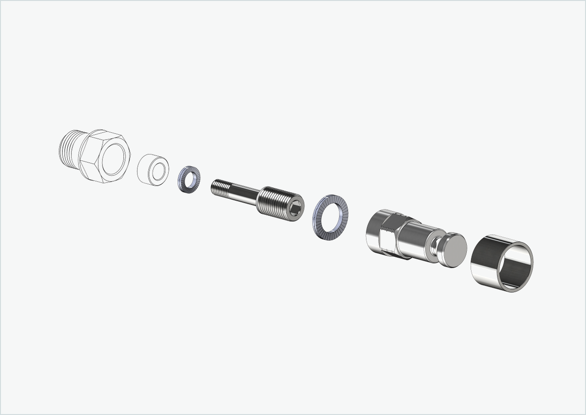 Adapter für HASE PINO mit Rohloff Speedhub A12 | passend für Croozer ab 2018
