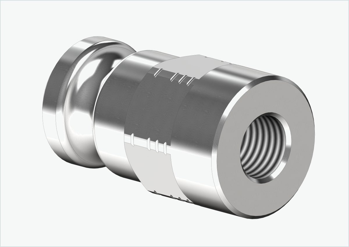 Vollachsen Adapter - FG 9.5 - (3/8 x 26) | für Qeridoo und Leggero mit BECCO-System
