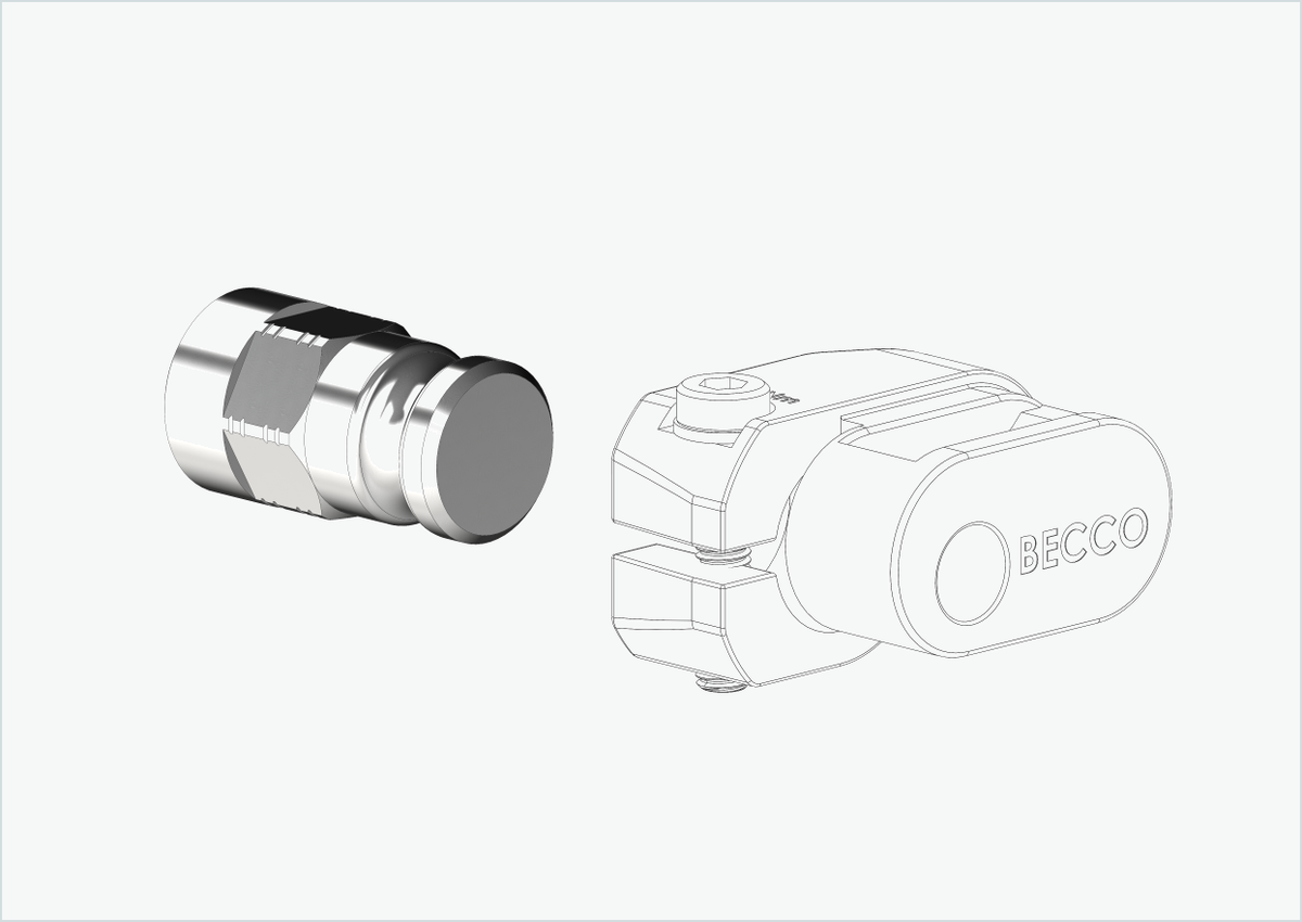 Vollachsen Adapter - FG 10.5 - (13/32 x 26) | für Qeridoo und Leggero mit BECCO-System