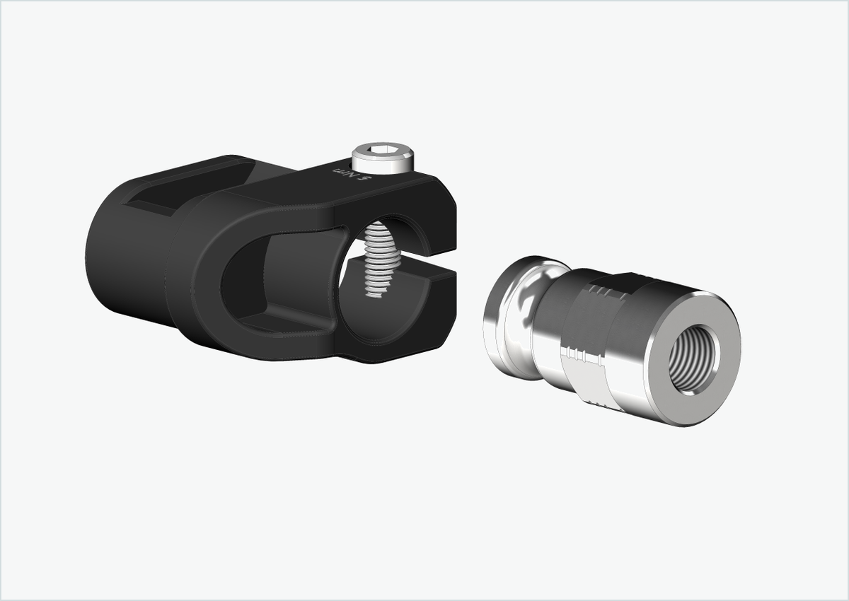 Vollachsen Adapter - M10 x 1.00 | für Qeridoo und Leggero mit BECCO-System