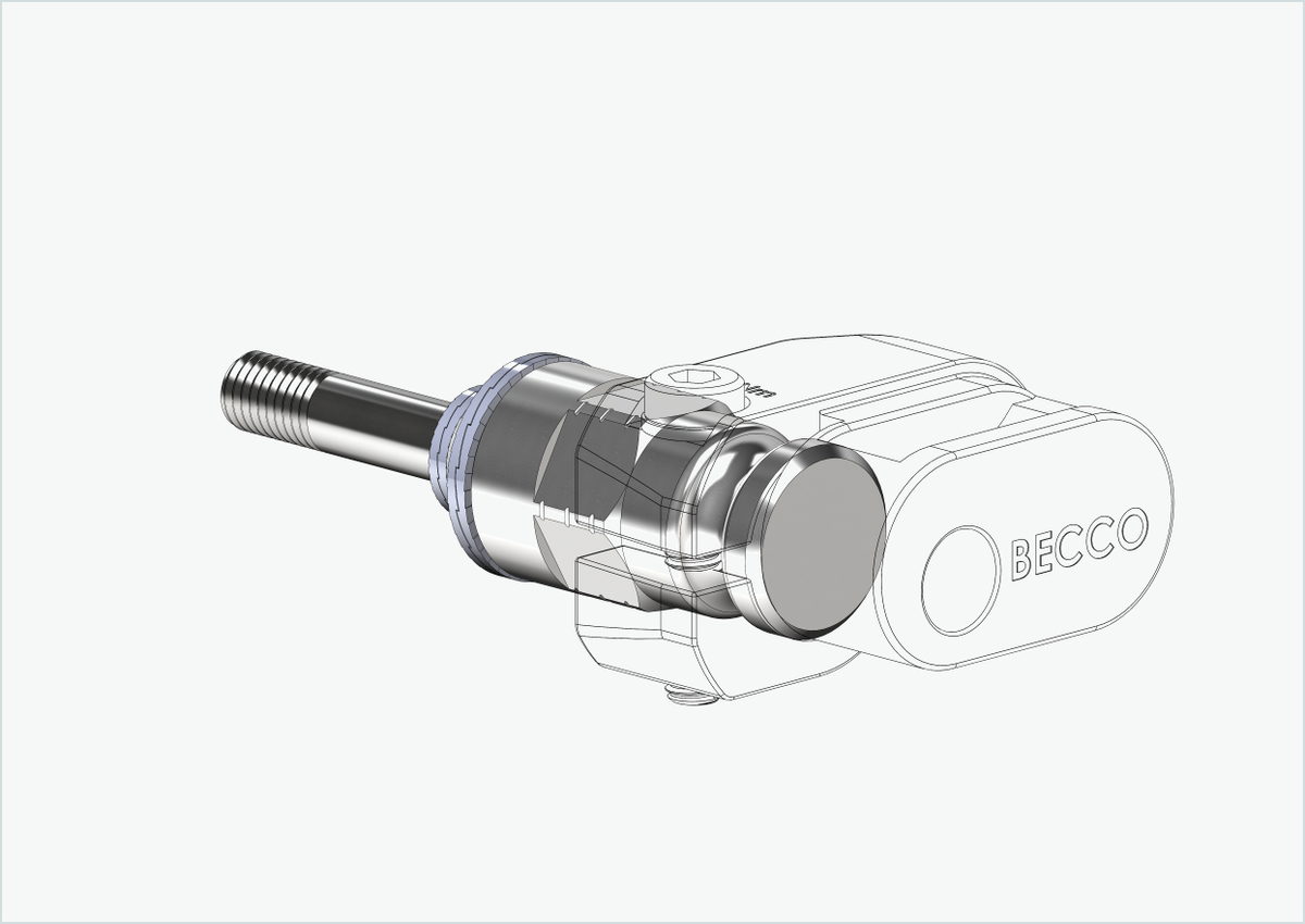 Adapter für HASE PINO mit Rohloff Speedhub A12 | passend für Qeridoo und Leggero mit BECCO-System