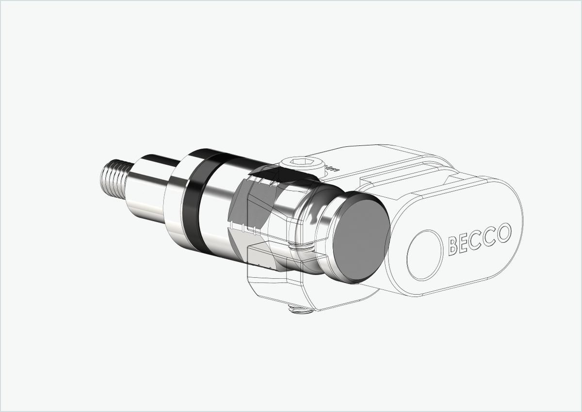 Adapter XL für Rohloff Nabe Speedhub 500-14 / A12 | passend für Qeridoo und Leggero mit BECCO-System