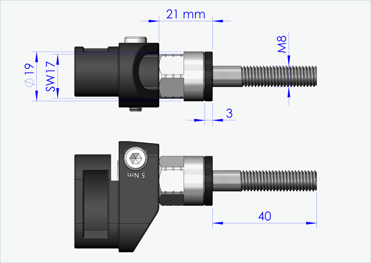 Adapter für Enviolo-Schaltnaben ab 2024 | passend für Qeridoo und Leggero mit BECCO-System