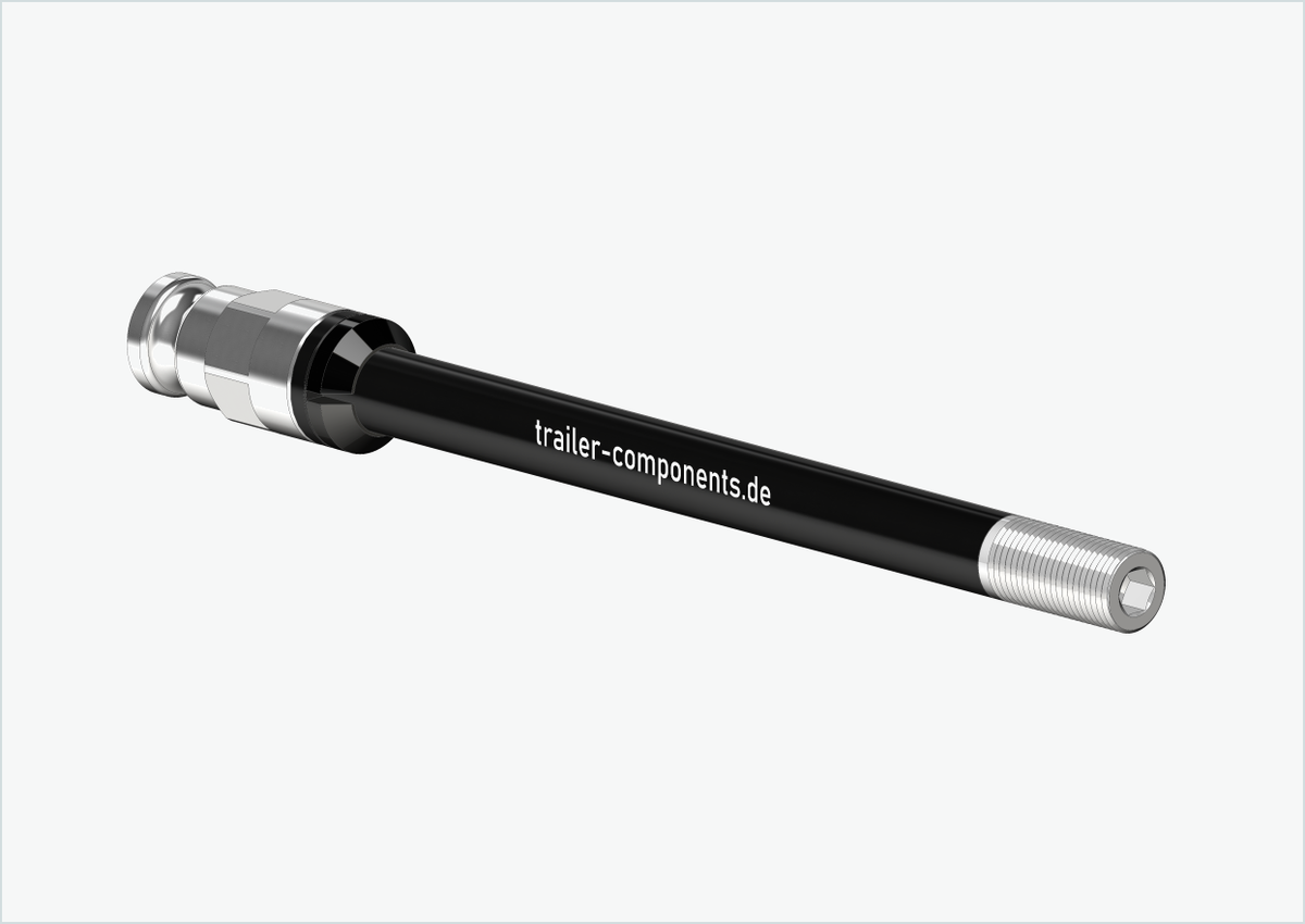 Steckachse Syntace (X-12) mit Adapter / M12 x 1.00 | für Qeridoo und Leggero mit BECCO-System
