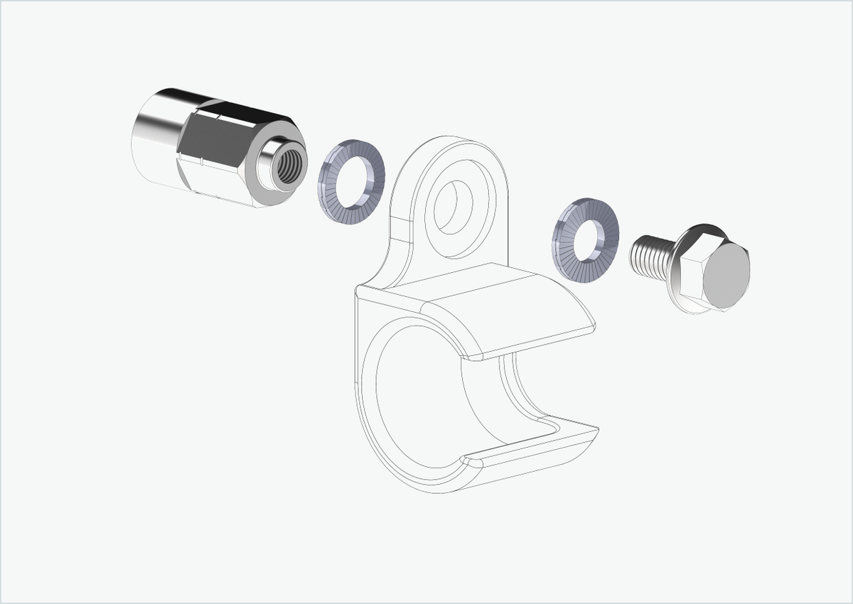 Vollachsen Adapter - M14 x 1.50 | für Thule, Qeridoo, Burley, Hamax u.v.a.