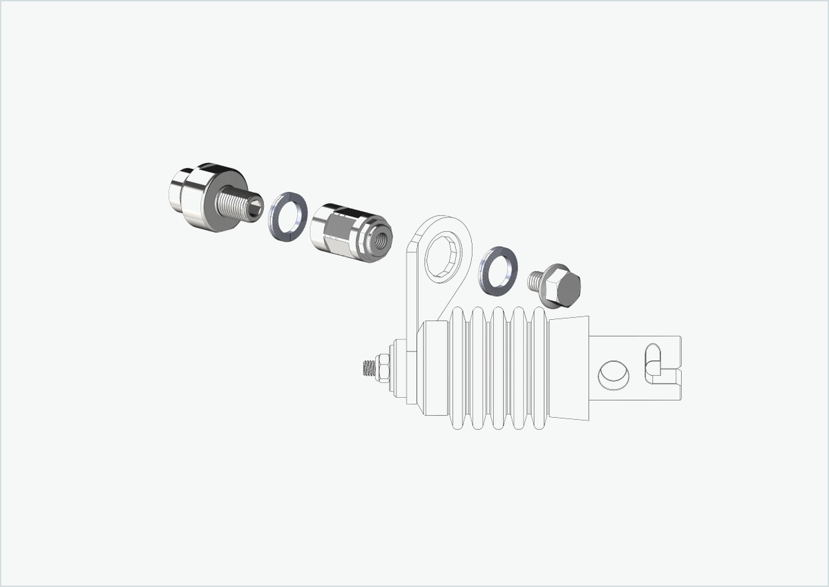 ORBEA Diem - Gewindeadapter - M12 x 1.25 | Bundle mit Adapter Weber