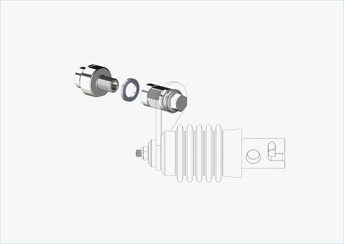 ORBEA Diem - Gewindeadapter - M12 x 1.25 | Bundle mit Adapter Weber