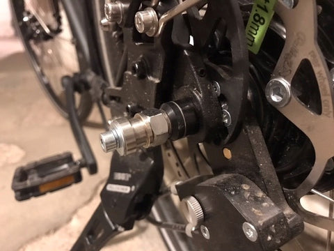 BOB YAK / IBEX Gewindeadapter-Set (30mm/30mm) | für Rohloff Speedhub 500-14 / A12