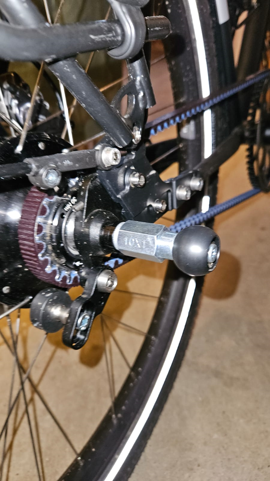 Burley COHO XC Gewindeadapter-Set (30mm/36mm) | für Rohloff Speedhub 500-14 / A12