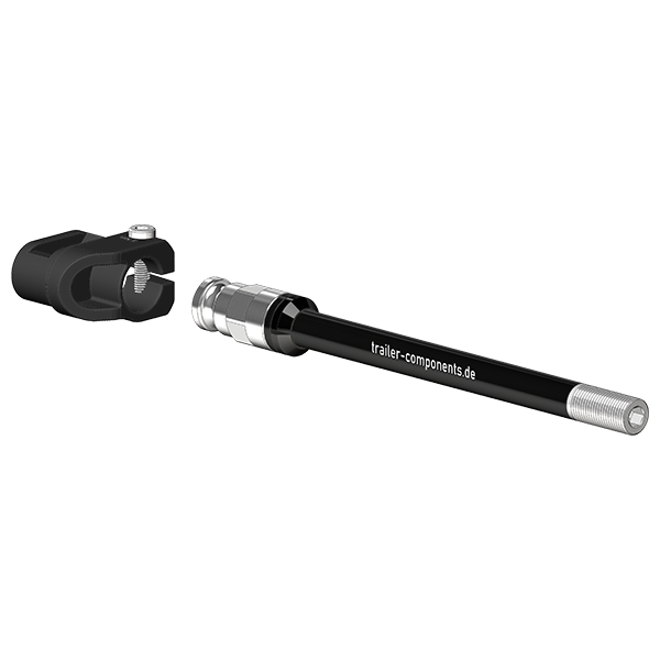 Steckachsen Syntace (X-12) mit Adapter | passend für Qeridoo und Leggero mit BECCO-System