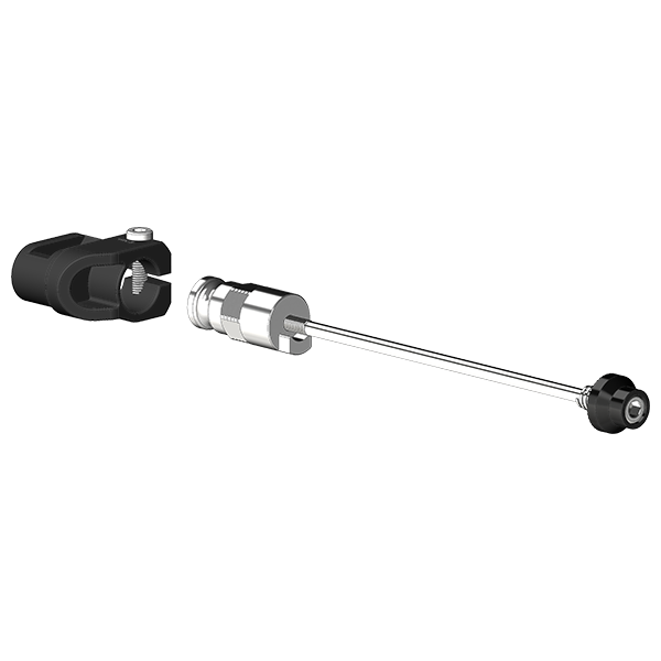 Schnellspannachsen mit Adapter | passend für Qeridoo und Leggero mit BECCO-System