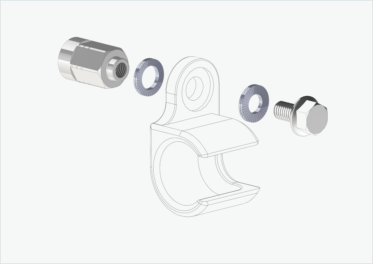 Vollachsen Adapter - M12 x 1.25 | für Thule, Qeridoo, Burley, Hamax u.v.a.