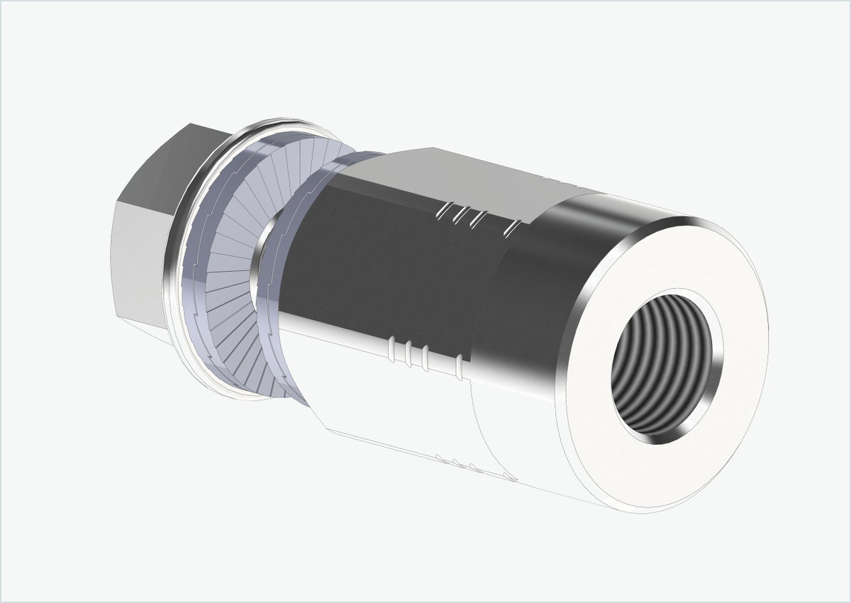 Vollachsen Adapter - M10 x 1.00 | für Thule, Qeridoo, Burley, Hamax u.v.a.