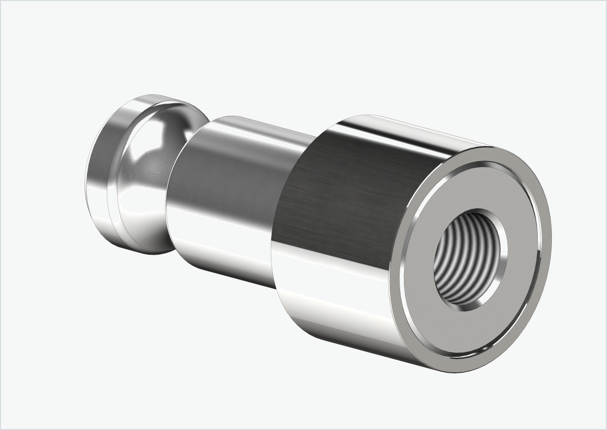 Vollachsen Adapter - M10 x 1.00 | für Croozer Anhänger ab 2018