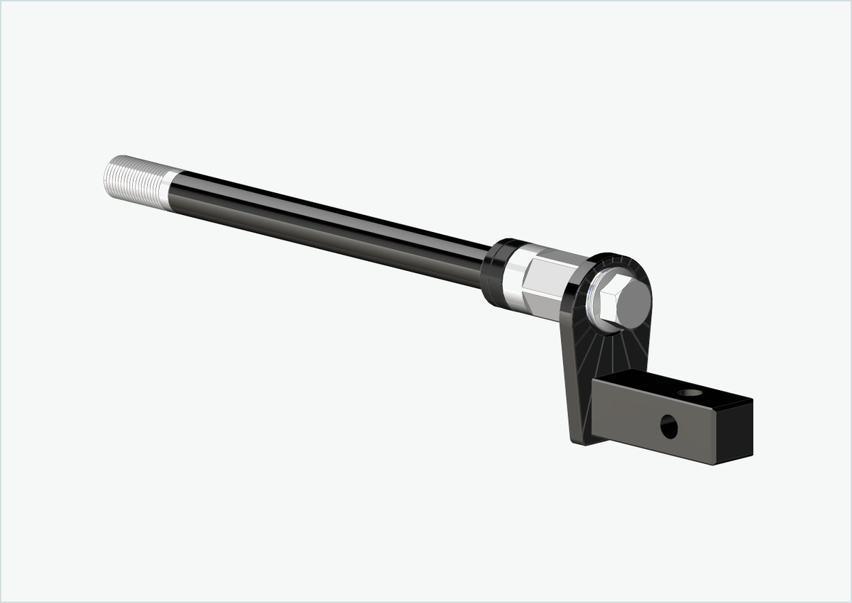 Steckachse Syntace (X-12) mit Adapter Universal / M12 x 1.50