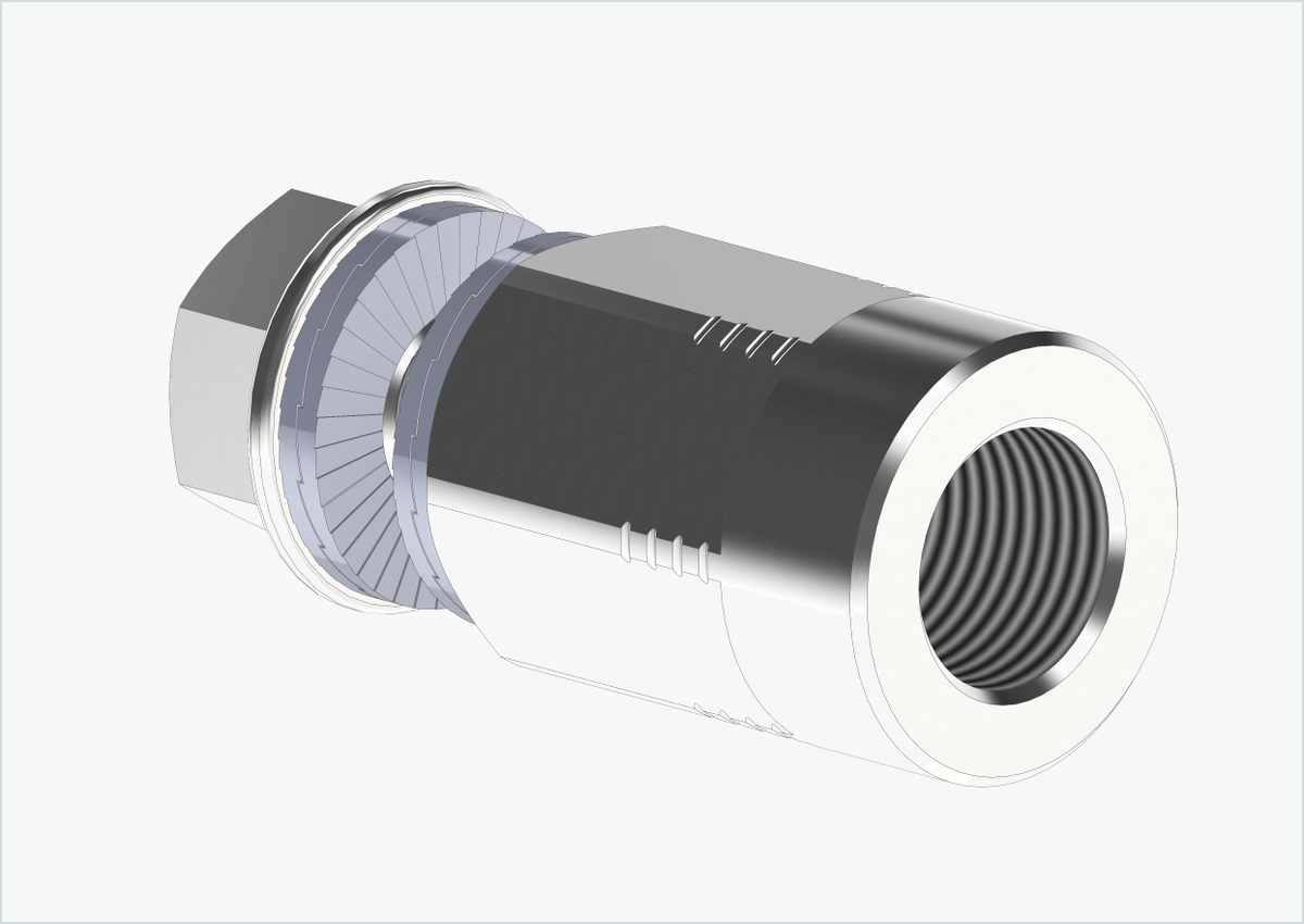 Vollachsen Adapter - M12 x 1.00 | für Thule, Qeridoo, Burley, Hamax u.v.a.