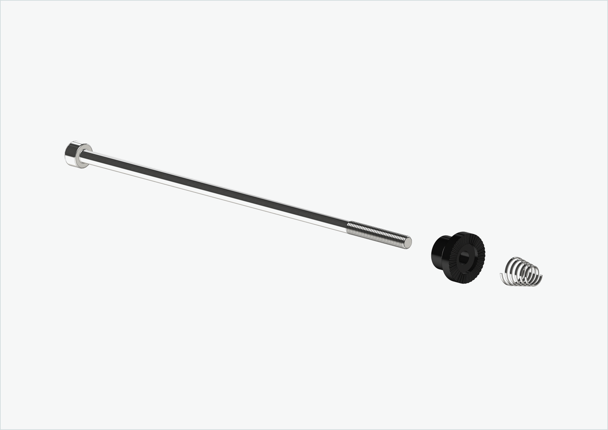 Achse für Schnellspanner | Klemmbereich 154mm–165mm