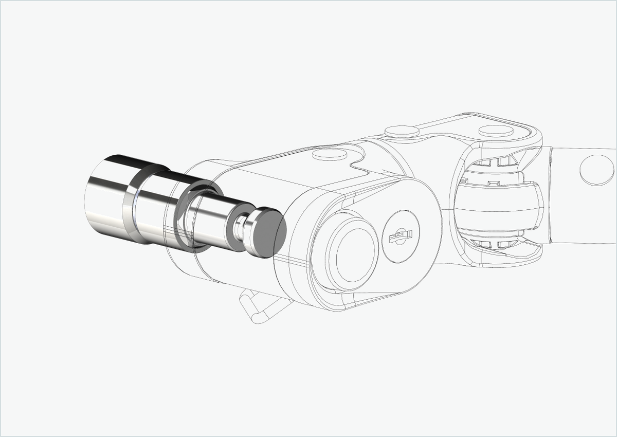 Adapter für HYENA-HRN-Motor | passend für Croozer ab 2018