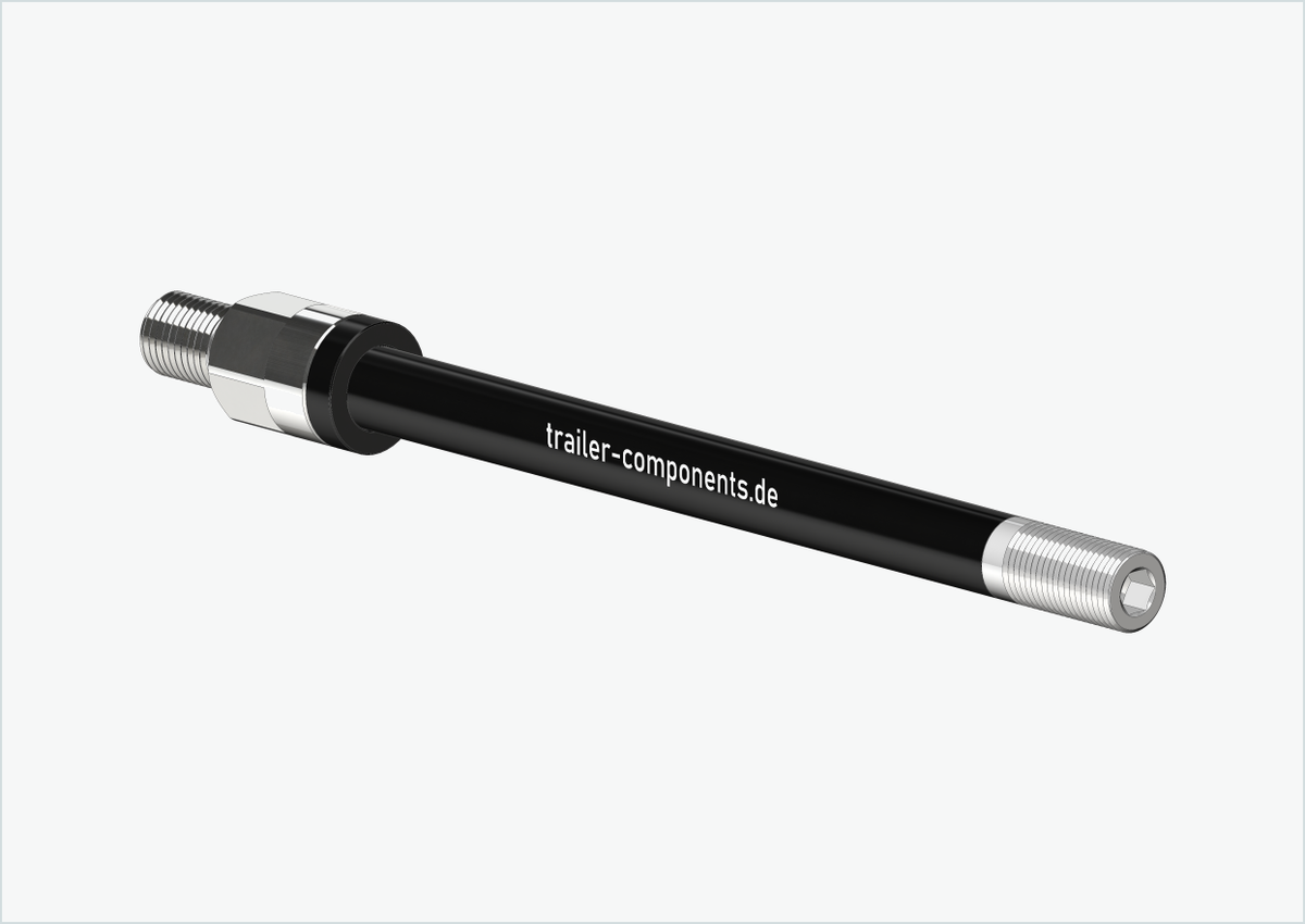 Steckachse mit Wechselsystem / M12 x 1.50