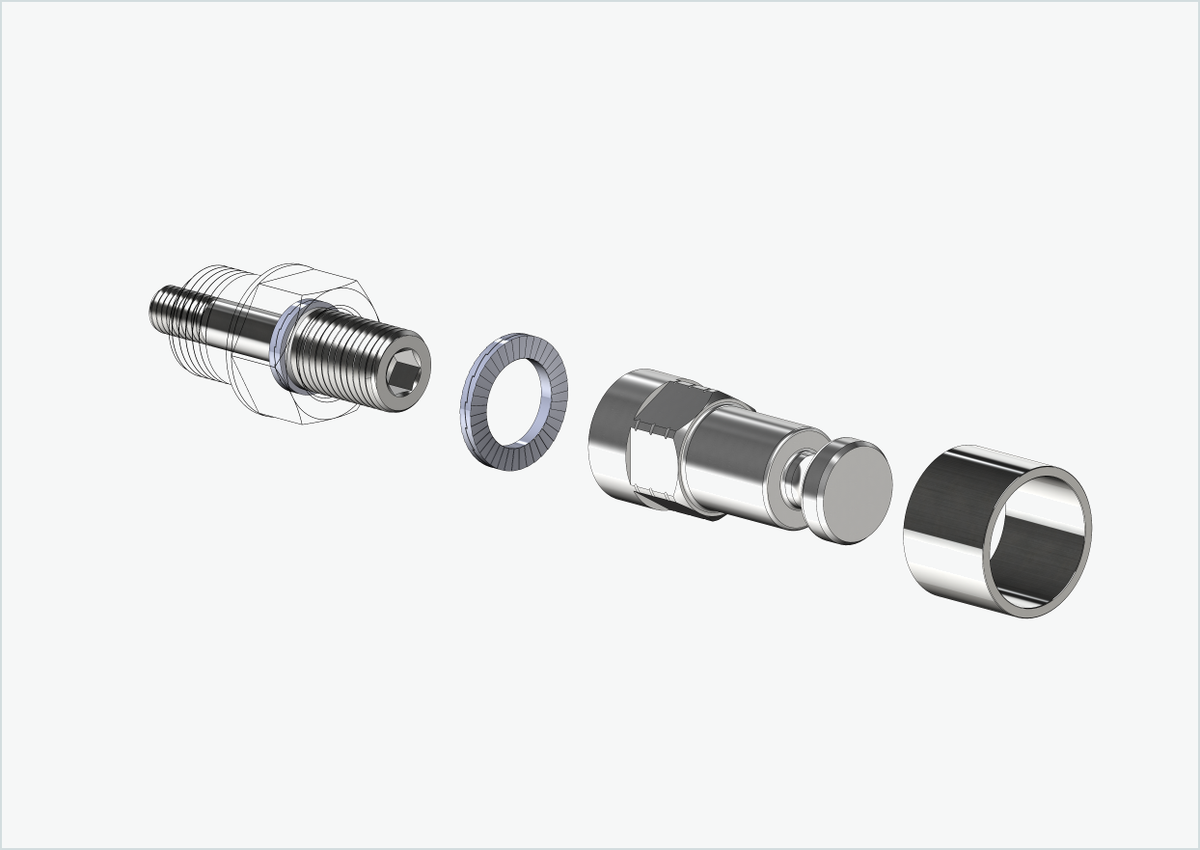 Adapter für HASE PINO mit Rohloff Speedhub A12 | passend für Croozer ab 2018