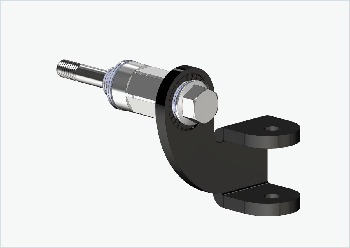 Adapter Universal für HASE PINO mit Rohloff Speedhub A12 | passend für Thule, Qeridoo, Burley, Prophete, Hamax, Trixie u.v.a.
