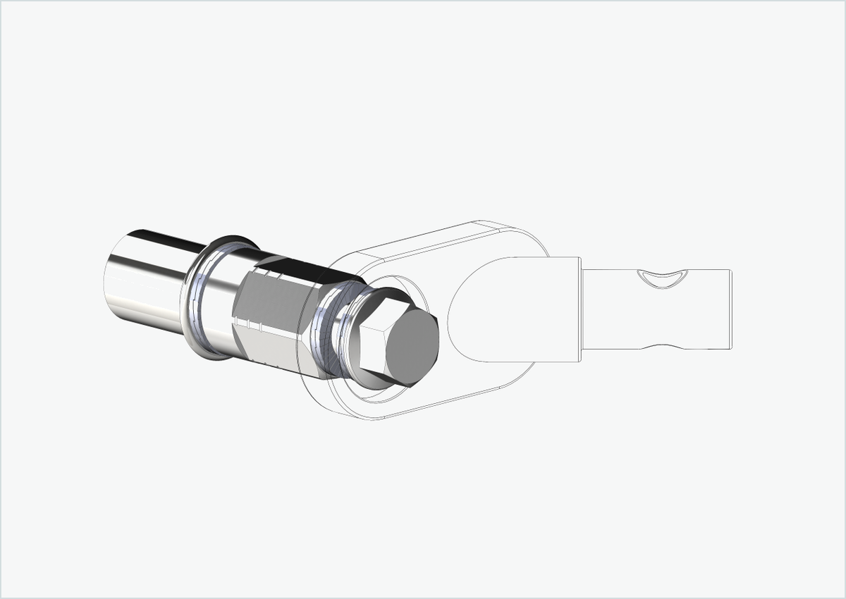 Cowboy 4 - Gewindeadapter kurz - M12 x 1.25 | Bundle mit Adapter Universal