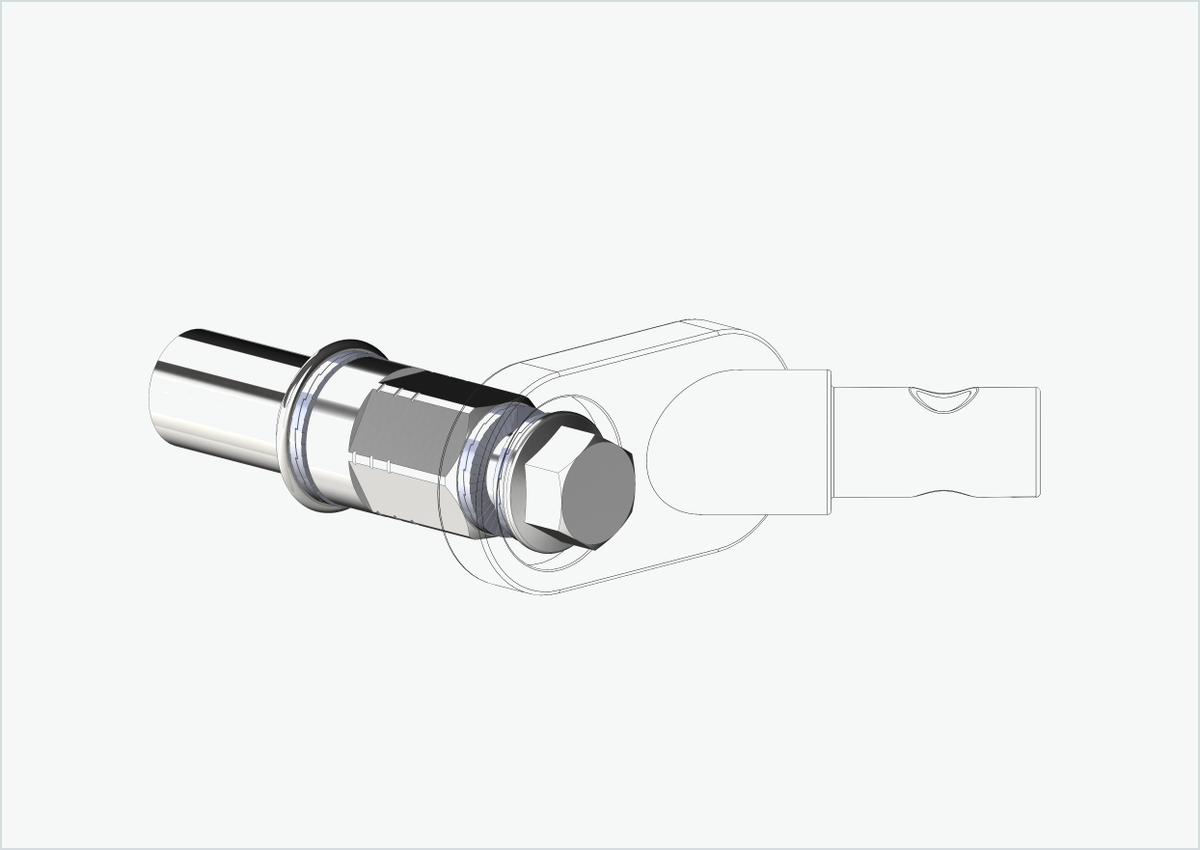 Cowboy 4 - Gewindeadapter lang - M12 x 1.25 | Bundle mit Adapter Universal