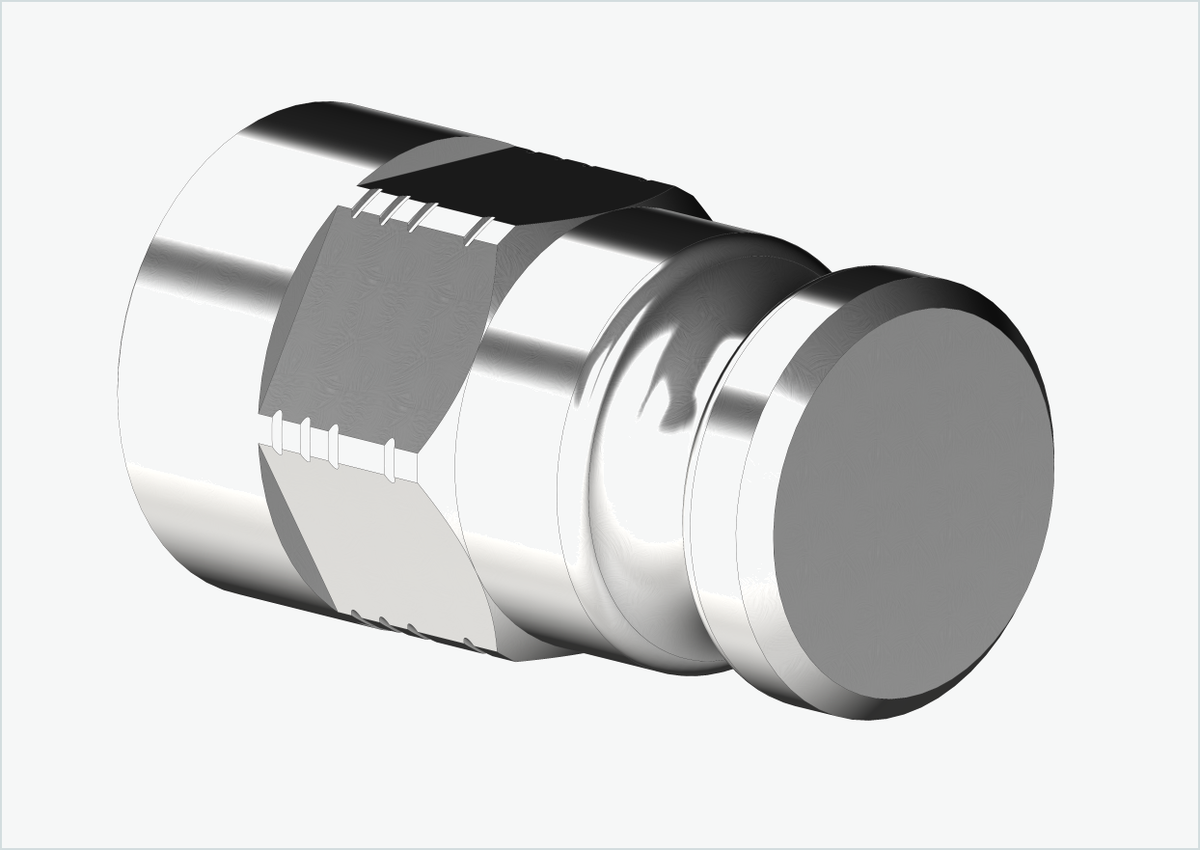 Vollachsen Adapter - FG 9.5 - (3/8 x 26) | für Qeridoo und Leggero mit BECCO-System