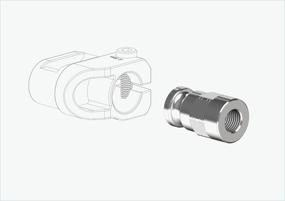 Vollachsen Adapter - FG 10.5 - (13/32 x 26)  | für Qeridoo und Leggero mit BECCO-System
