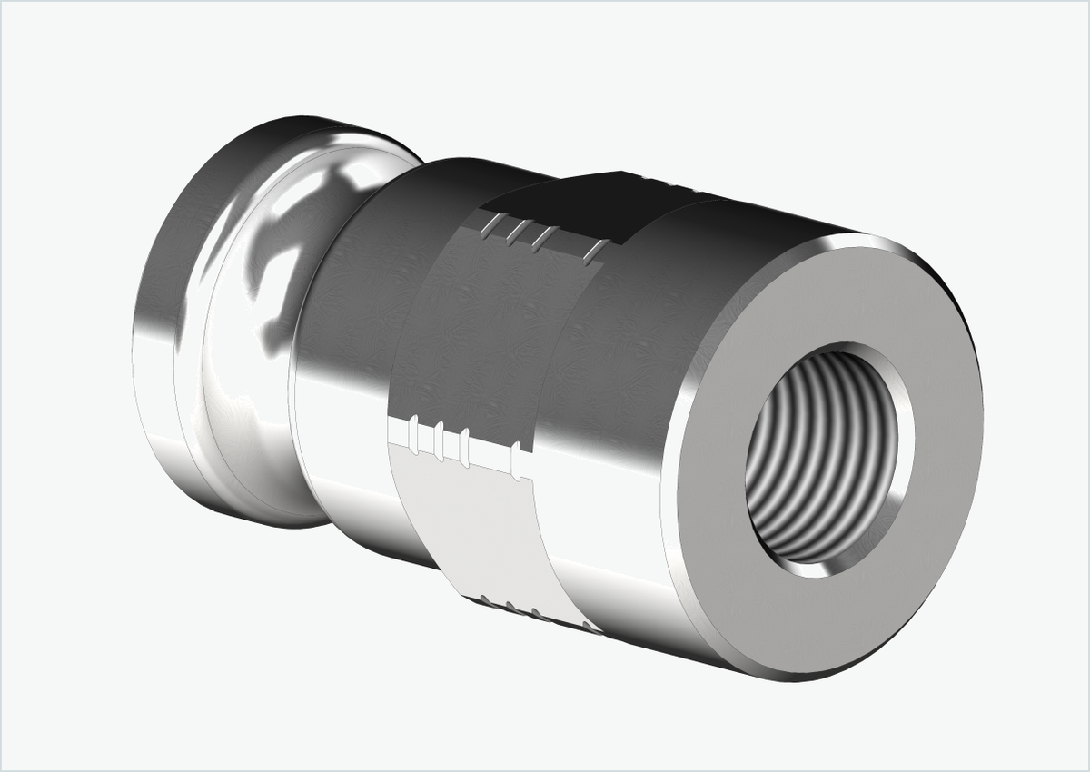 Vollachsen Adapter - M10 x 1.00 | für Qeridoo und Leggero mit BECCO-System