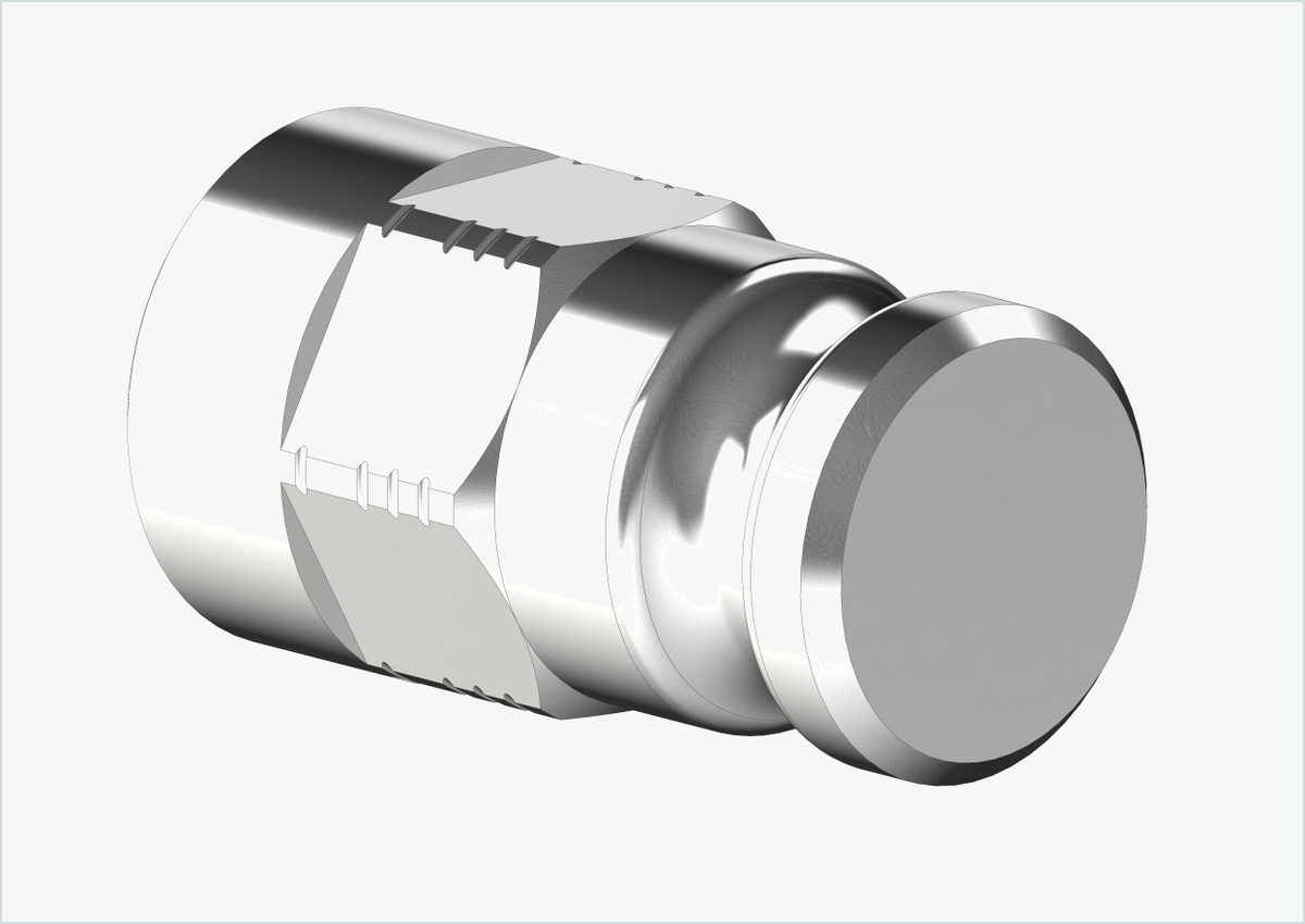 Vollachsen Adapter - M10 x 1.00 | für Qeridoo und Leggero mit BECCO-System