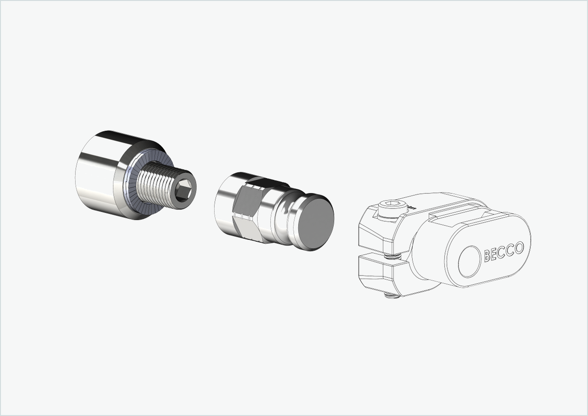 Adapter für HYENA-HRN-Motor | passend für Qeridoo und Leggero mit BECCO-System