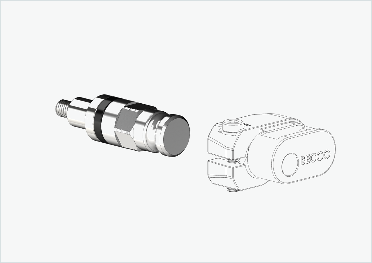 Adapter XL für Rohloff Nabe Speedhub 500-14 / A12 | passend für Qeridoo und Leggero mit BECCO-System