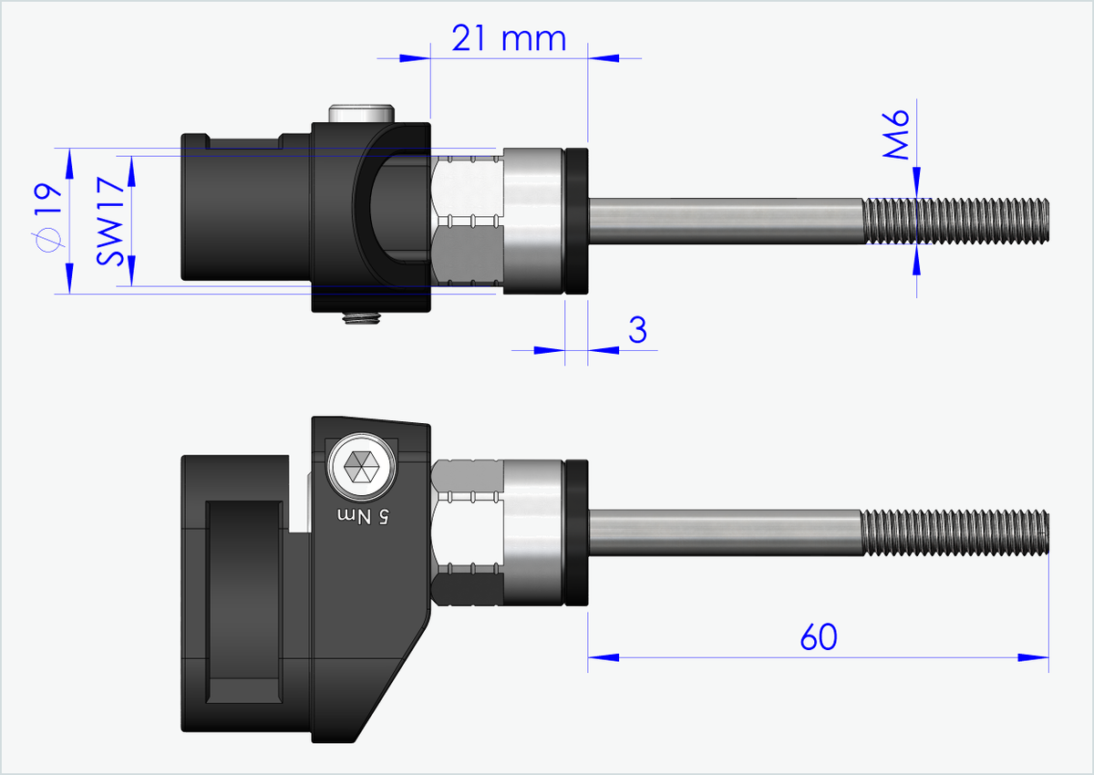 Adapter für Enviolo-Schaltnaben bis 2023 | passend für Qeridoo und Leggero mit BECCO-System