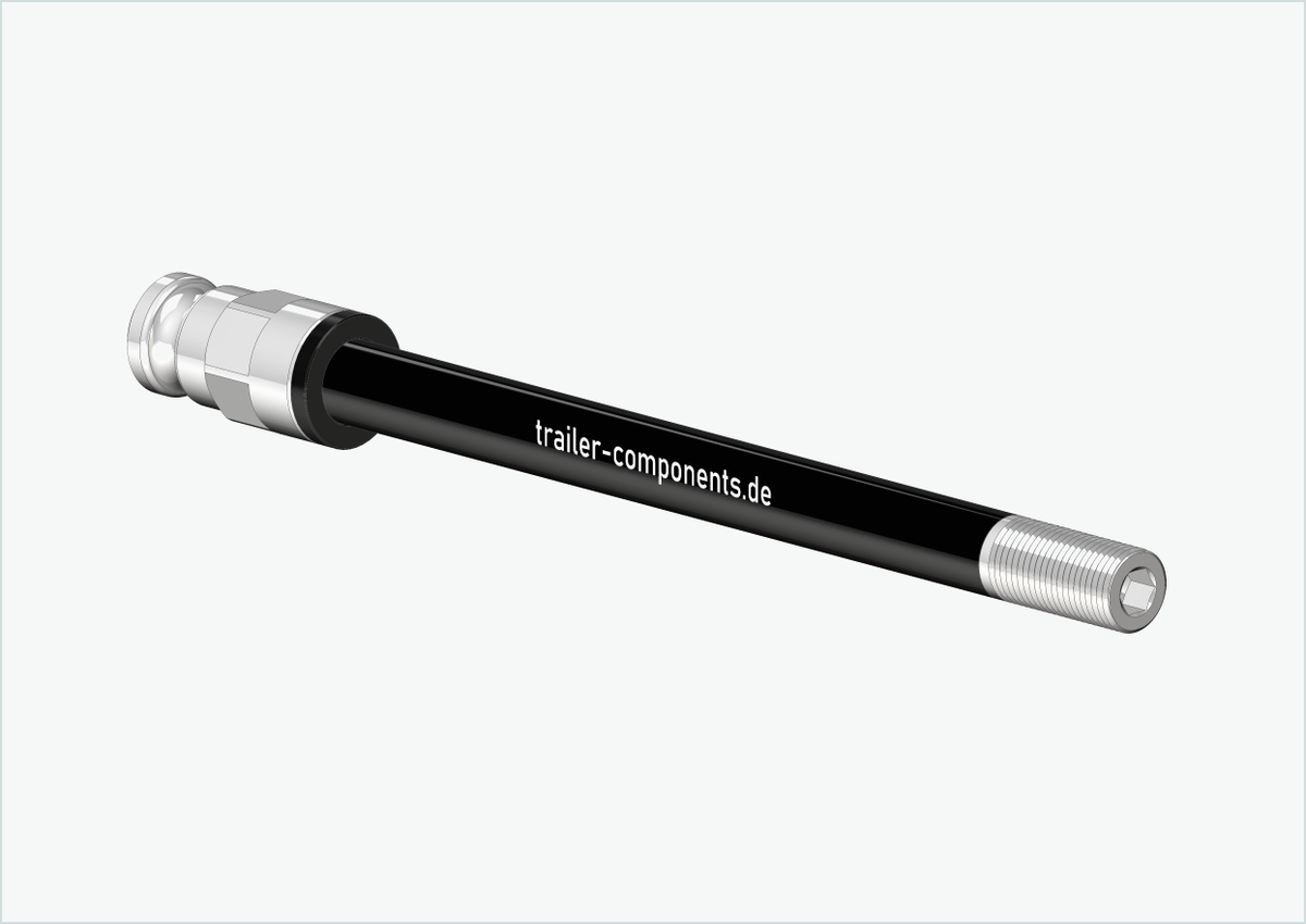Steckachse mit Adapter / M12 x 1.00 | für Qeridoo und Leggero mit BECCO-System