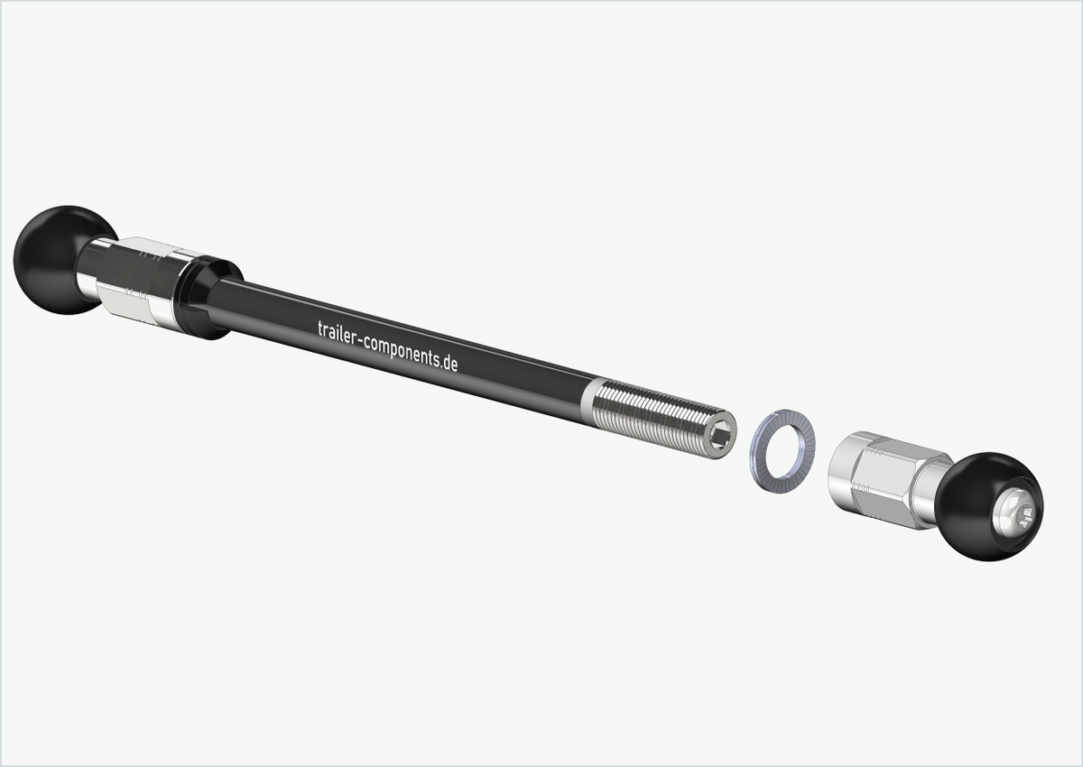 Steckachse Syntace (X-12) für Burley COHO XC / M12 x 1.00