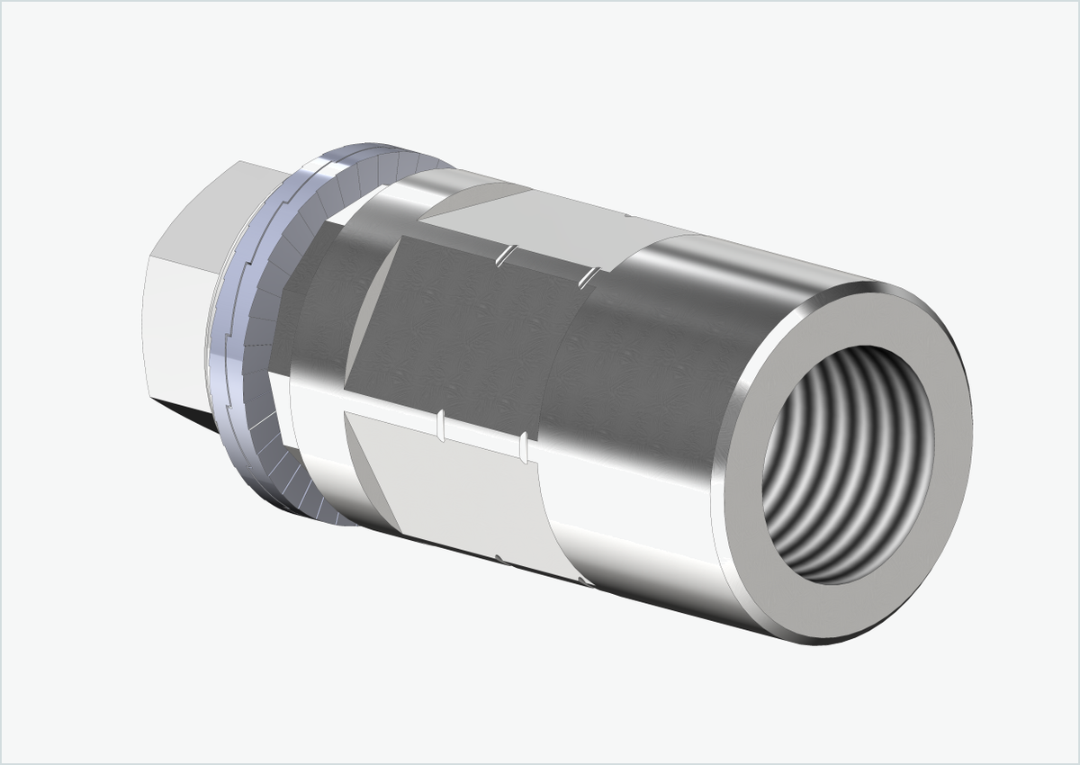 Vollachsen Adapter - M14 x 1.50 | für Weber Kupplung E - EL - ES