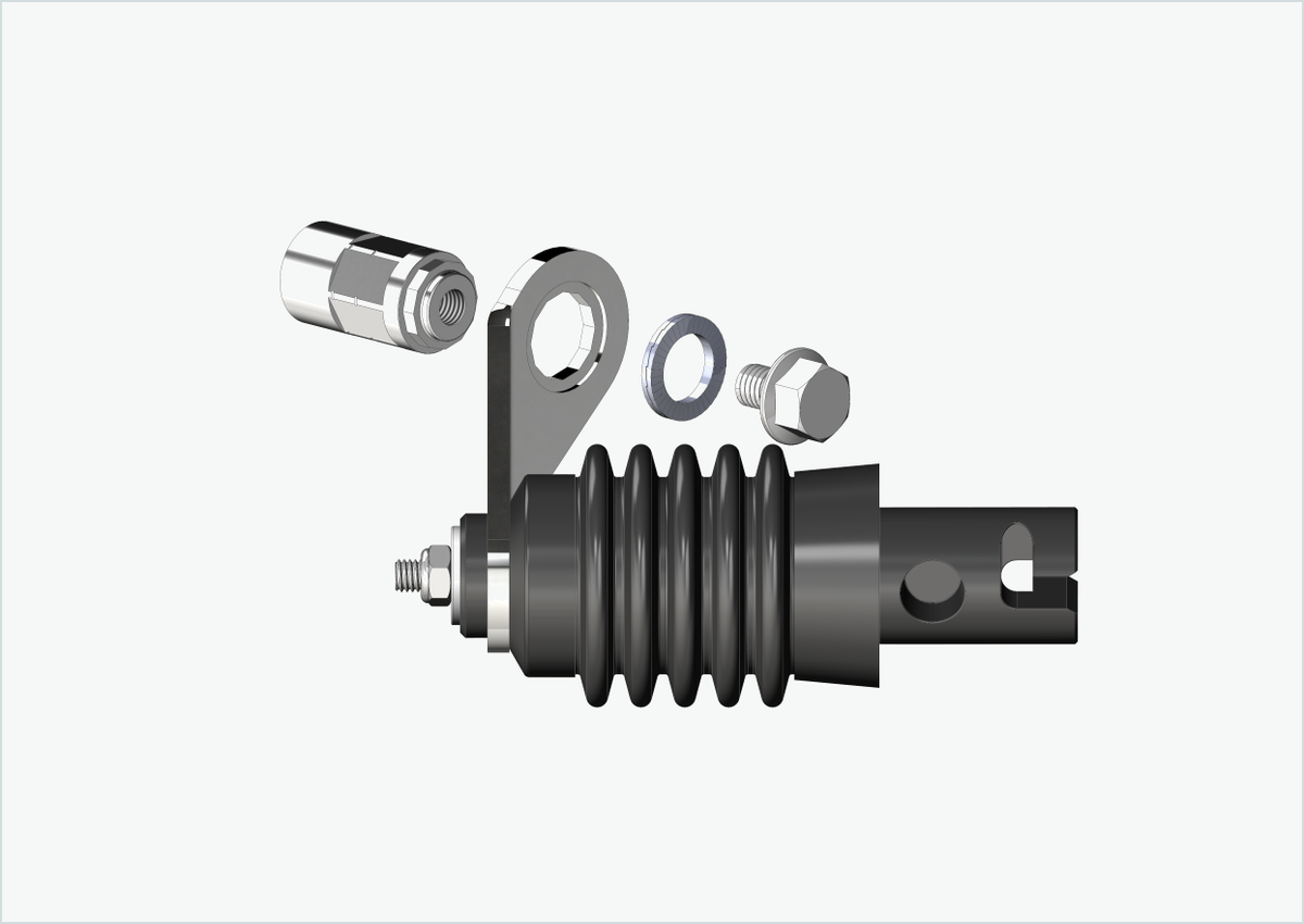 Vollachsen Adapter - M14 x 1.50 | für Weber Kupplung E - EL - ES