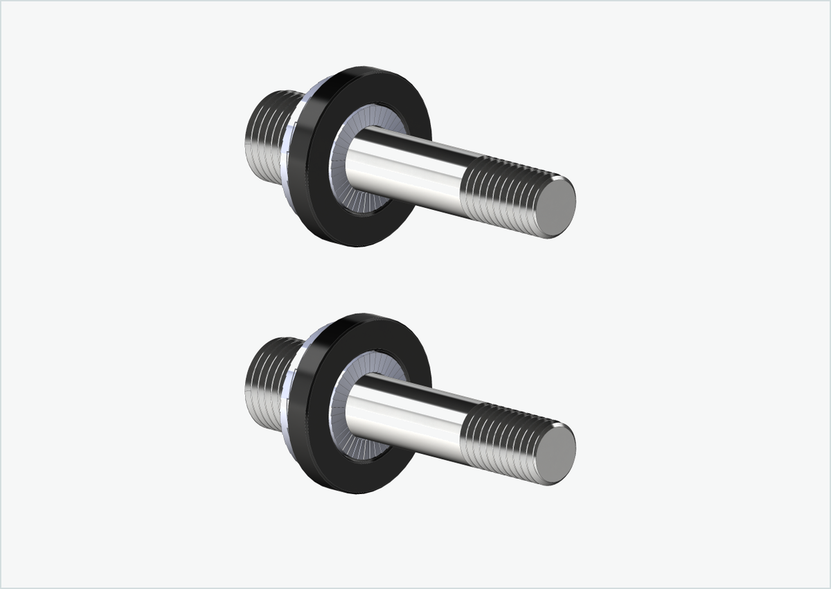 Burley COHO XC Gewindeadapter-Set (30mm/30mm) | für Rohloff Speedhub 500-14 / A12